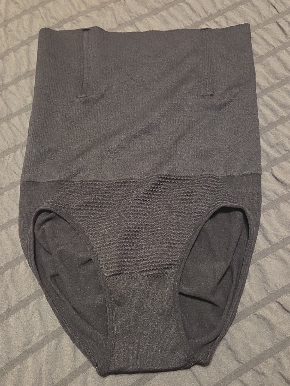 High-Waist Black Men's Shapewear Briefs